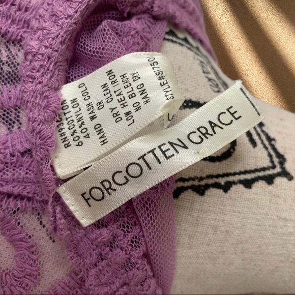 Lavender purple bathing suit coverup - Picture 11 of 11